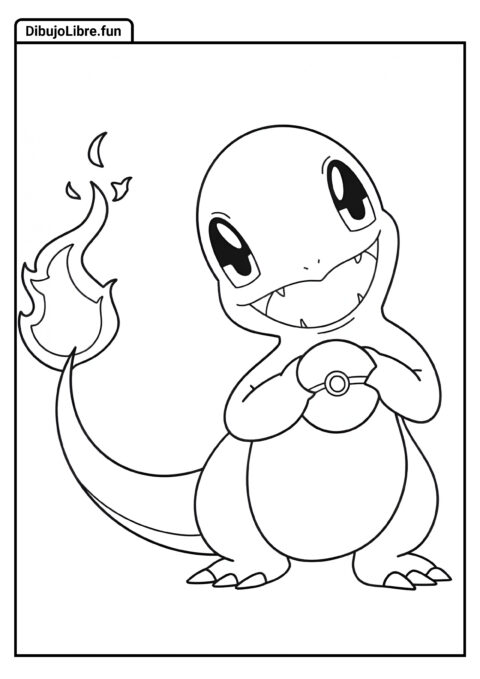 Adorable Charmander Pokémon