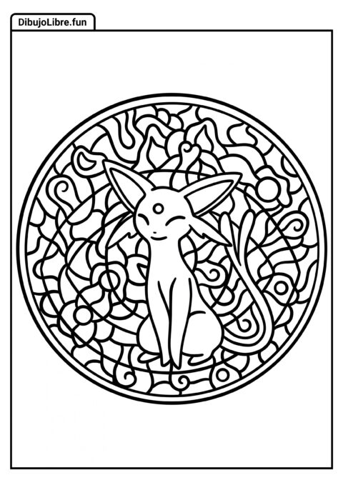 Mandala De Espeon Pokémon