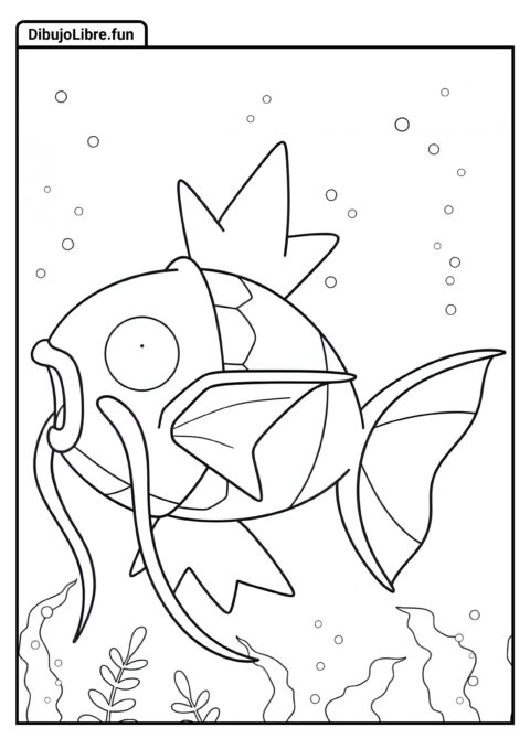 Magikarp En El Agua