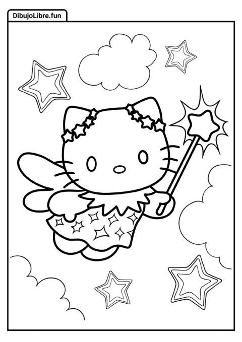 Hada Linda Kawaii de Hello Kitty